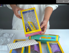 تصميم الأزياء شعار مخصص المنتج الكبير جنس صندوق التعبئة والتغليف صندوق التعبئة والتغليف جنس مع الصحن الداخلي البلاستيكي