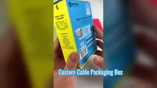 صندوق تغليف كابل USB C مخصص