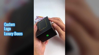 علب الهدايا الفاخرة شعار مخصص إغلاق مغناطيسي قابل للطي