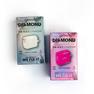 مصنع ليزر فضة مربع قابلة للطي لرأس الشحن USB تشغيل كابل التعبئة والتغليف مع خطاف للمخزن بالتجزئة