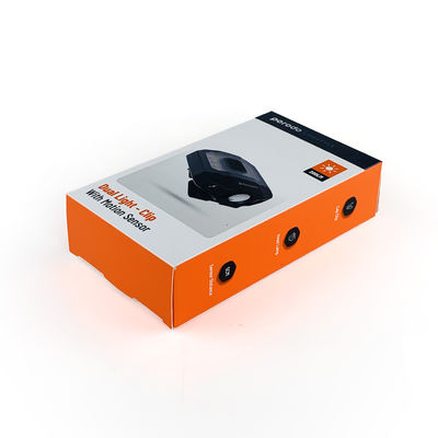 صندوق تغليف مصباح يدوي LED مخصص من المصنع، مصابيح رأس، صناديق ورقية مع حشوة ورقية لضوء مزدوج